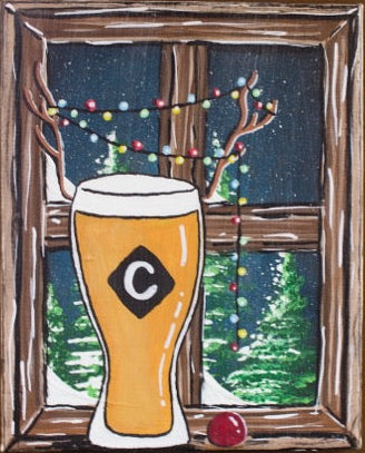 look, a rein-beer!